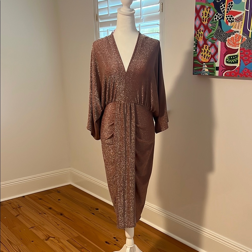 Elegant Brown Dress